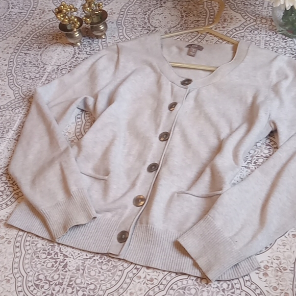 J Jill short button down cardigan - Picture 8 of 15